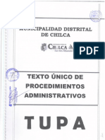 Tupa 2018 Chilca