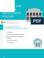Presentacion Financiacion y Sosteniblidad Universidades Publicas SUE - Julio 2018