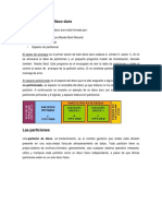 Estructura y tipos de particiones en discos duros