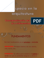 Espacio en La Arquitectura