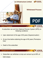 Withdrawal Process for Government Subscriber Demo