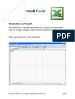 Excel Tutorial and Activities