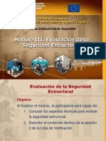 Modulo III. Evaluación de La Seguridad Estructural: Hospitales Seguros Preparativos Del Sector Salud en Casos de Desastre