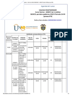 Agenda - Calculo Multivariado - 2018 II Periodo 16-04 (Peraca 474)