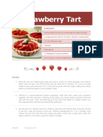 Strawberry Tart: Recipe