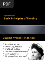 Basic Principles of Nursing