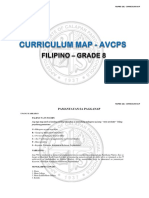 Curriculum Map Sa Filipino 8