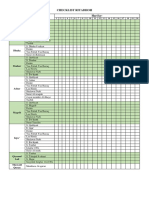 Checklist Riyadhoh 40 Hari