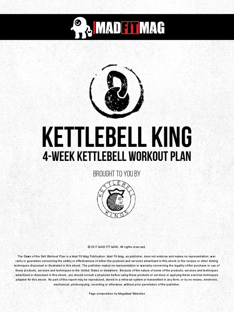 Kettlebell King PDF Kettlebell Weight Training