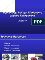 Economics, Politics, Worldviews and The Environment