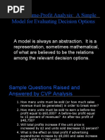 Lecture 4b Cost Volume Profit Edited