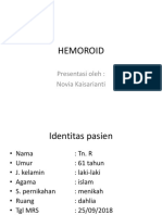 Presentasi Hemoroid Novia