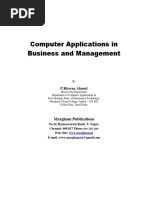 Computer Application in Business and Management