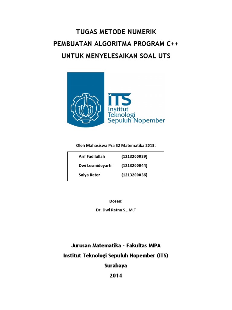 Laporan Pembuatan Program Untuk Soal UTS.pdf
