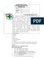 8.4.1.2. SOP Standarisasi Kode Klasifikasi Diagnosis Dan Terminologi - 1-4 Belum Fiks