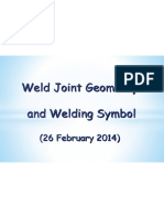 Weld Joint Geometry and Welding Symbol: (26 February 2014)
