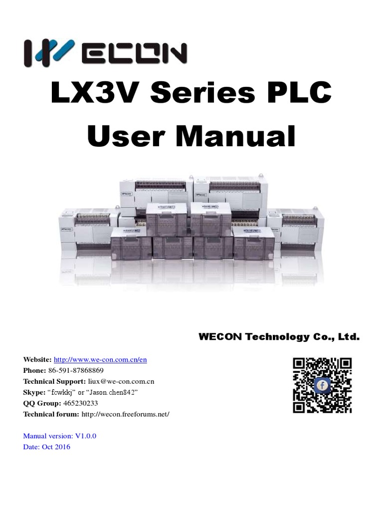 Plc User Manual Pdf Pdf Computer Engineering Computing