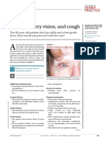 JFP_GrandRounds Red Eye, Blurry Vision and Cough