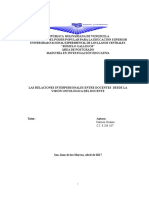 Las relaciones interpersonales entre docentes y comunicación eficaz