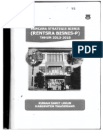 Rencana Strategis Rumah Sakit Kabupaten Tangerang 2013-2018