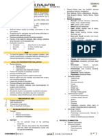 Preoperative Evaluation Checklist