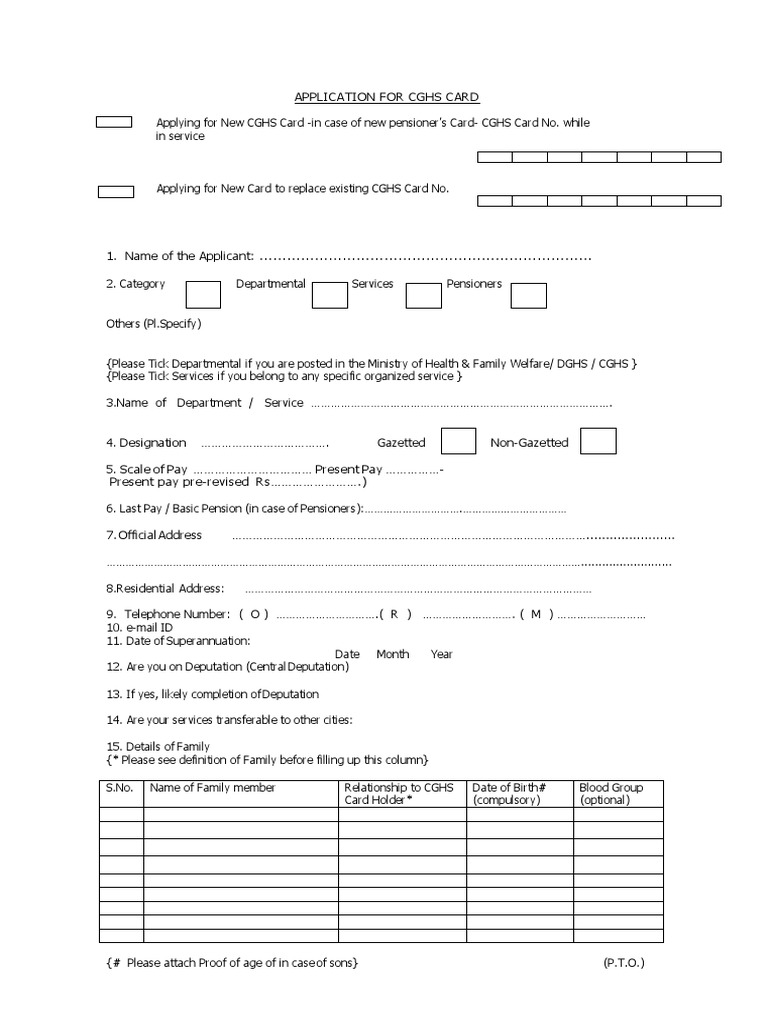 Application For New Plastic Card (Modified) PDF | PDF | Identity ...