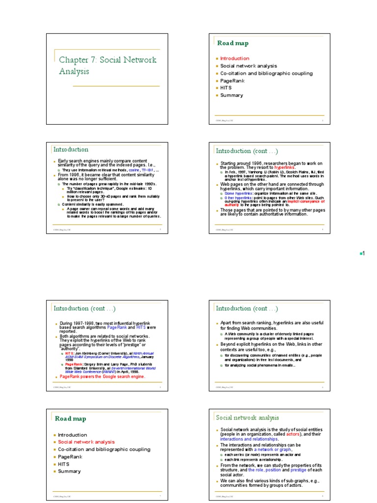 7-Análisis de Redes Sociales | PDF | Markov Chain | Eigenvalues And ...