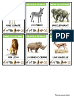 Jeu Des 7 Familles Dans La Savane