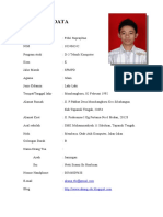 Biodata Paket Aplikasi