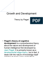 Growth and Development: Theory by Piaget