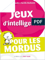 Aurélie Duchemin, Yann Caudal-Jeux d'Intelligence _ Pour Les Mordus-Eyrolles (2011)