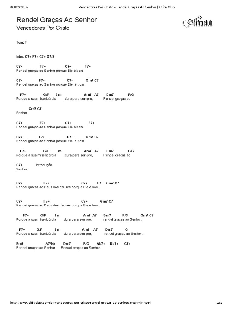 Cifra - Vim para Adorarte, PDF, Jesus