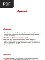 Argumentación