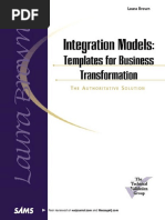 Integration Models - Templates for Business Transformation
