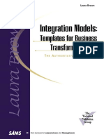 Integration Models - Templates For Business Transformation
