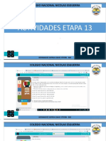 Actividades Etapa 13