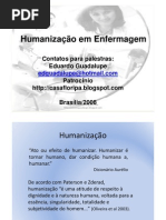 Palestra Cuidado Humanizado 