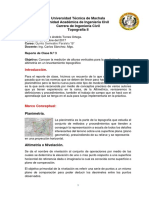 Conocer la medición de alturas verticales para la medición de altimetría en un levantamiento topográfico