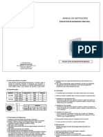 Manual de instruções exaustor de banheiro Ventisol