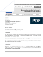 NPT 009 Compartimentação Horizontal e Compartimentação Vertical PDF