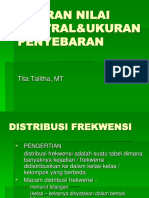 Teori Prob Ukuran Nilai SentralUkuran Penyebaran MG2