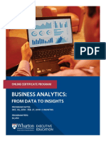 Business Analytics:: From Data To Insights