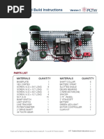 Gateway Vex Testbed Build Instructions Version 2