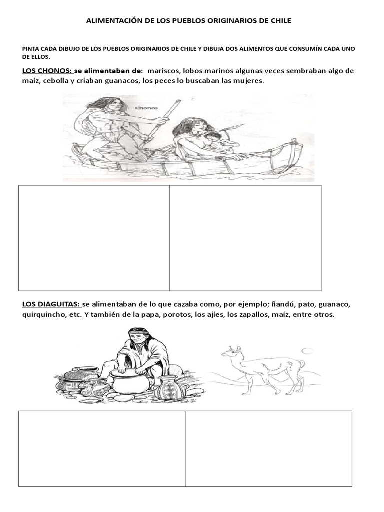 Alimentacion De Los Pueblos Originarios De Chile Pdf
