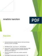 Analisis Karoten