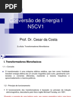 2.a Aula N5CV1 Transformadores Monofásicos