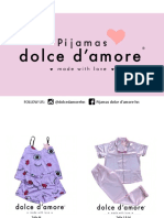 Pijamas Dolce D'amore