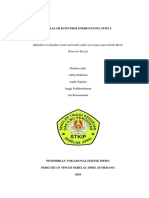 Makalah Konversi Energi Panel Surya