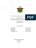 Percobaan Proposal Program Kreativitas Mahasiswa KC Kelompok 7