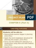 Project Planning: CHAPTER 5 (Part 3)